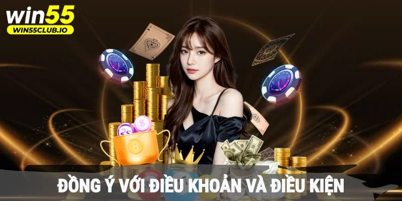 Người chơi đồng ý với điều khoản và điều kiện để là khách hàng chính thức