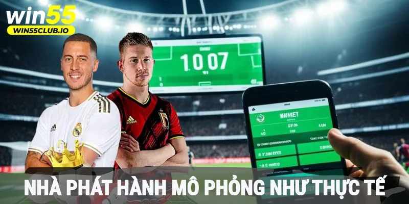 Loại hình thể thao ảo được nhà phát hành mô phỏng như thực tế