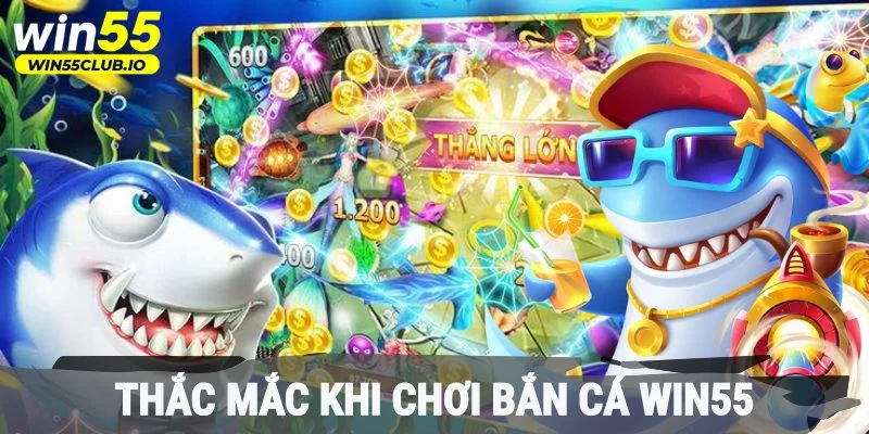 FAQS về các vấn đề người chơi thắc mắc khi chơi bắn cá Win55